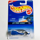 1997 Hot Wheels Spy Print Series Alien blanco 3SP base ZAMAC