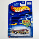 2002 Hot Wheels Deora 122 rojo metálico SB base ZAMAC