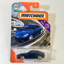 2020 Matchbox MBX Highway 2015 Jaguar F-Type Coupe azul