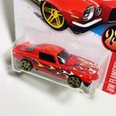 2016 Hot Wheels HW Flames 70 Camaro rojo PR5
