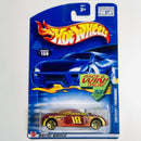 2002 Hot Wheels Chrysler Thunderbolt 136 rojo metálico 5DOT