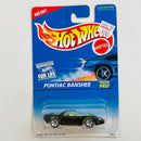 1996 Hot Wheels Pontiac Banshee 457 negro 5SP base ZAMAC