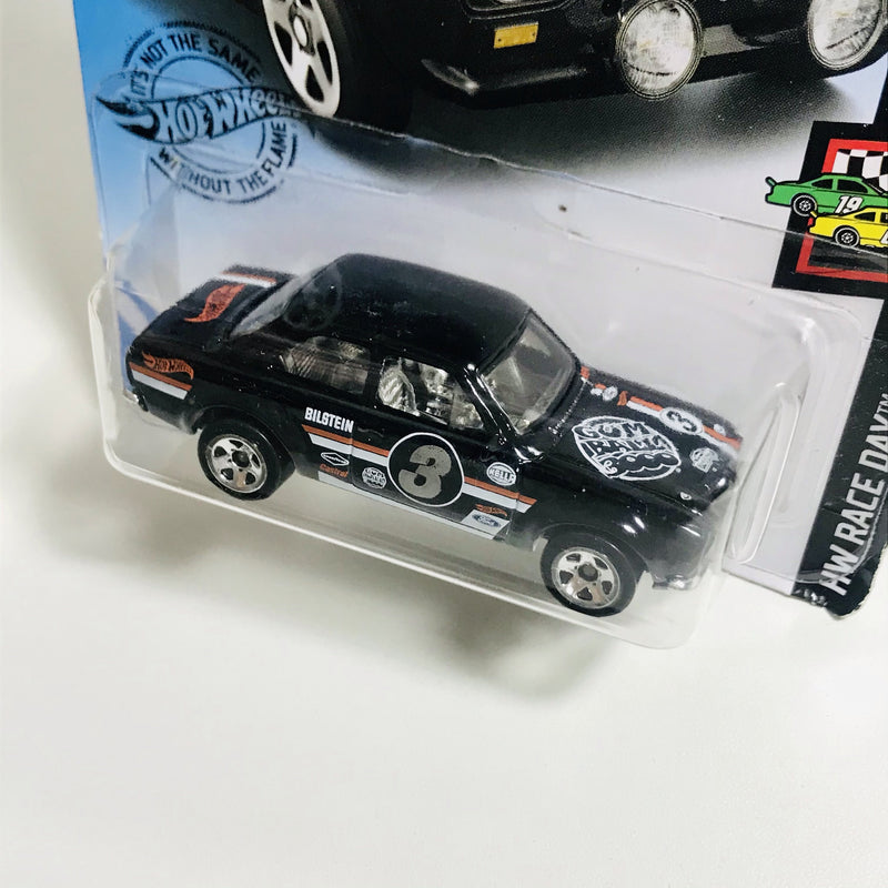 2019 Hot Wheels HW Race Day Gumball 3000 70 Ford Escort RS1600 negro 5SP