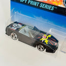 1997 Hot Wheels Spy Print Series Custom Corvette negro 3SP