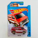 2015 Hot Wheels HW City Super Van rojo metálico PR5