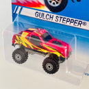 1995 Hot Wheels Gulch Stepper rojo CT base ZAMAC