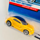 1999 Hot Wheels First Editions Chrysler Pronto amarillo 5SP Primera Edición