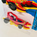 2015 Hot Wheels HW City Scorpedo rojo metálico PR5