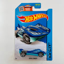 2015 Hot Wheels HW City Super Stinger azul PR5