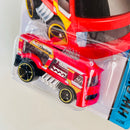 2015 Hot Wheels HW City Chill Mill rojo OH5