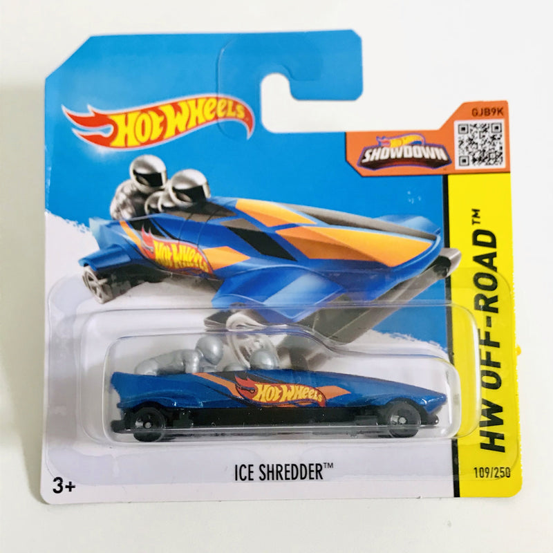 2015 Hot Wheels HW Off-Road Ice Shredder azul 5SP Blíster Europeo