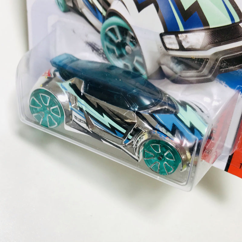 2015 Hot Wheels HW Race High Voltage cromado TRAP5 Blíster Europeo