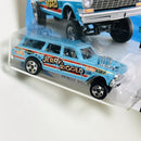 2019 Hot Wheels HW Race Day 64 Chevy Nova Wagon Gasser celeste 5SP Blíster Europeo