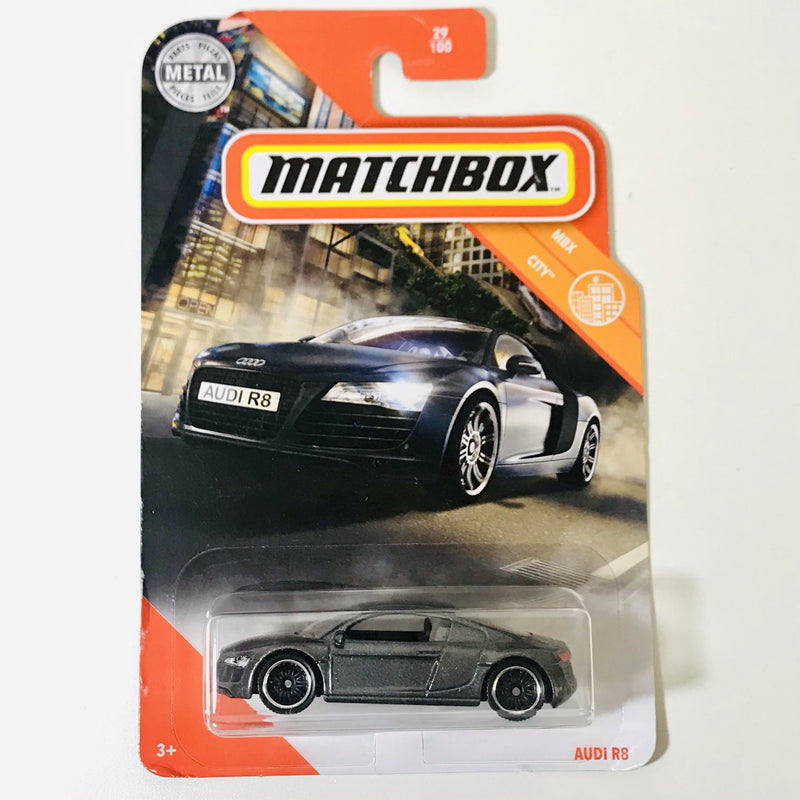 2020 Matchbox MBX City Audi R8 gris