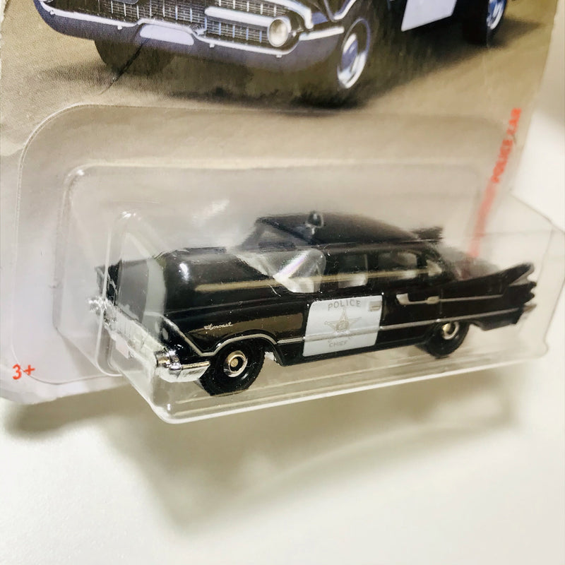 2019 Matchbox MBX Rescue 59 Dodge Coronet Police negro