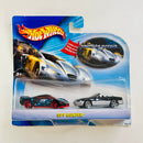2004 Hot Wheels Entertainment 2 Pack Set de 2 Spy Hunter 2 - Saleen S7, Jaguar XK8