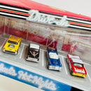 1999 Hot Wheels Target Exclusive Drive-In Hot Wheels Hot Nights Set de 4 - 57 Chevy, Purple Passion, 59 Caddy, 59 Chevy Impala