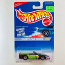 1996 Hot Wheels Sports Car Series Custom Corvette morado metálico 7SP