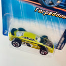 2005 Hot Wheels First Editions Torpedoes Slider 047 verde 5SP