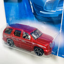 2008 Hot Wheels All Stars Cadillac Escalade rojo OH5