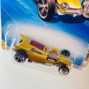 2010 Hot Wheels New Models Fangula dorado OH5 con SK5 base ZAMAC Primera Edición