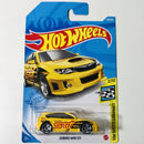 2021 Hot Wheels HW Speed Graphics Subaru WRX STI amarillo PR5