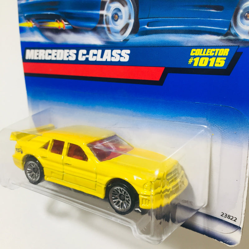 1999 Hot Wheels Mercedes C-Class 1015 amarillo LW