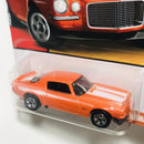 2019 Hot Wheels Throwback 70s 70 Camaro naranja BW