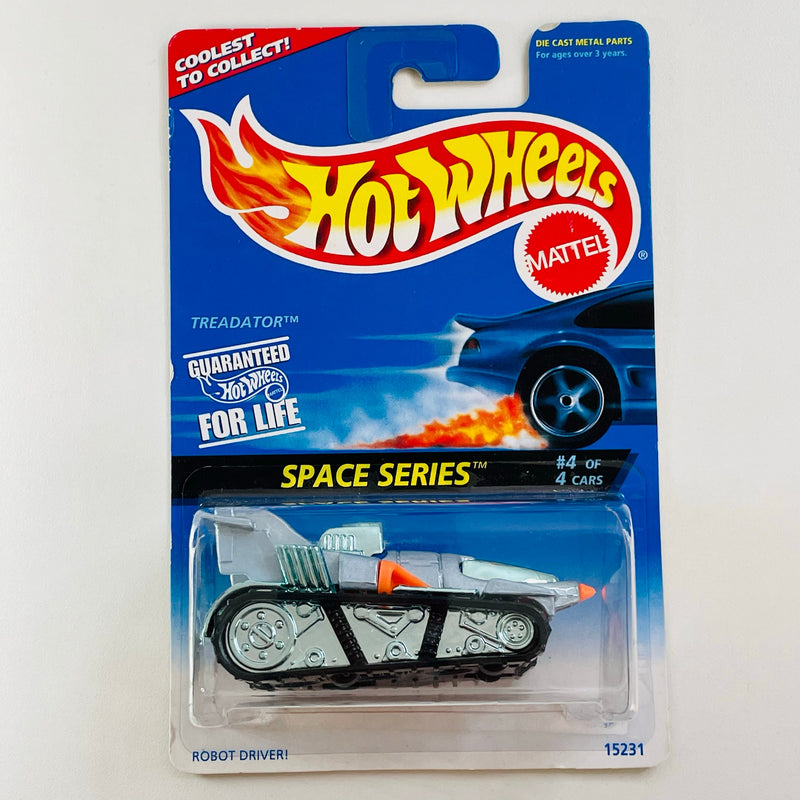 1996 Hot Wheels Space Series Treadator celeste