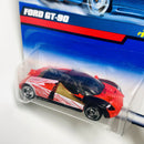 1999 Hot Wheels Ford GT-90 1073 rojo SB base ZAMAC