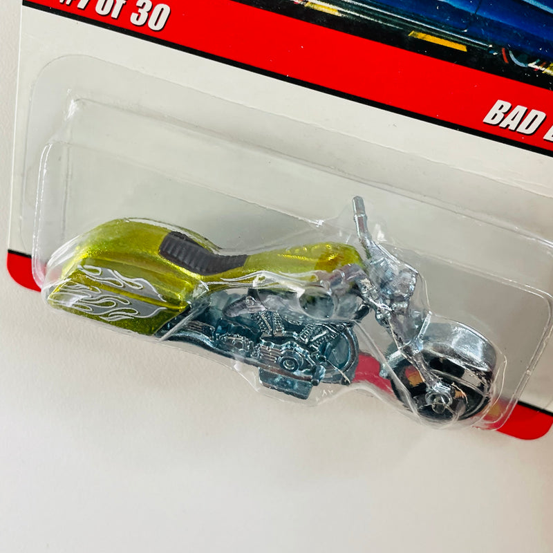 2007 Hot Wheels Classics Series 3 Bad Bagger verde spectraflame MC3 base ZAMAC