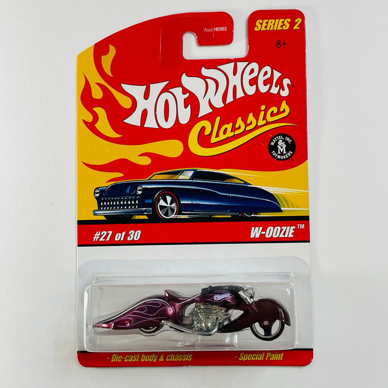 2007 Hot Wheels Classics Series 2 W-Oozie morado spectraflame MC3 base ZAMAC