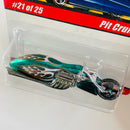 2005 Hot Wheels Classics Series 1 Pit Cruiser verde oscuro spectraflame MC3 base ZAMAC