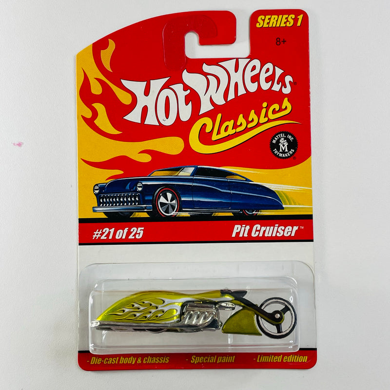 2005 Hot Wheels Classics Series 1 Pit Cruiser verde claro spectraflame MC3
