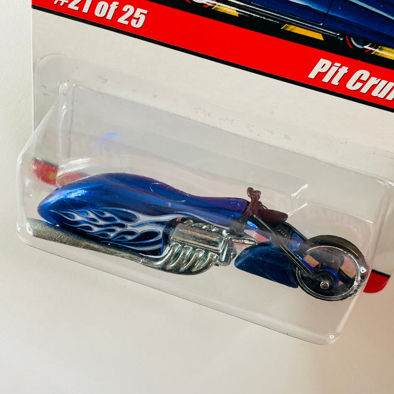 2005 Hot Wheels Classics Series 1 Pit Cruiser azul spectraflame MC3 base ZAMAC