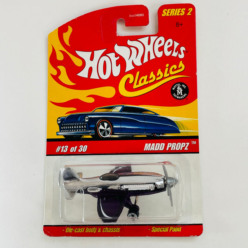 2006 Hot Wheels Classics Series 2 Mad Propz morado spectraflame 5SP