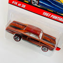2006 Hot Wheels Classics Series 2 1967 Pontiac GTO naranja spectraflame Redline 5SP base ZAMAC
