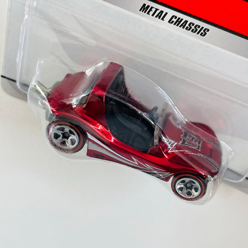 2009 Hot Wheels Classics Series 5 Dune Daddy rojo spectraflame Redline 5SP base ZAMAC