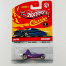 2009 Hot Wheels Classics Series 5 Dune Daddy morado spectraflame Redline 5SP base ZAMAC