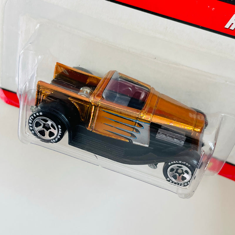 2006 Hot Wheels Classics Series 2 Hooligan naranja spectraflame Goodyear 5SP base ZAMAC