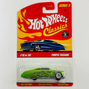 2005 Hot Wheels Classics Series 1 Purple Passion verde spectraflame Whitewall 7SP base ZAMAC