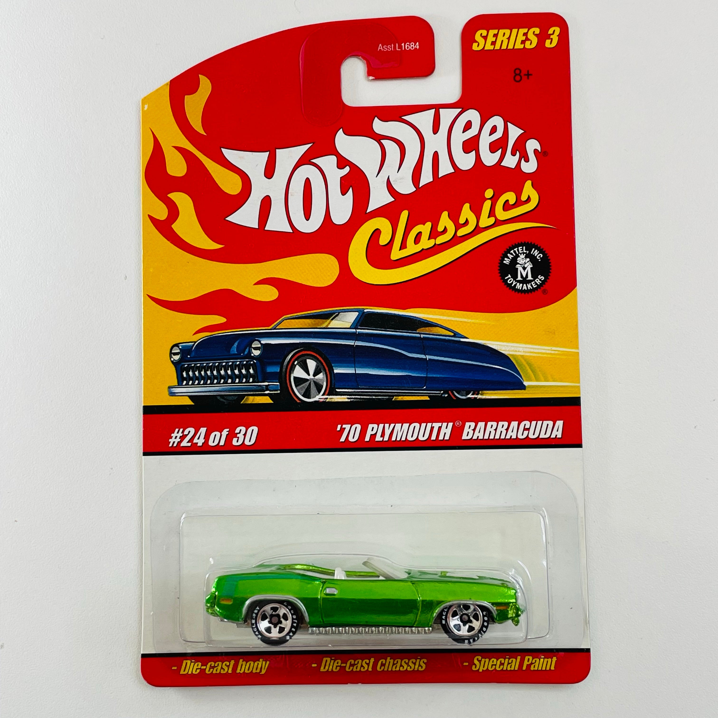 2017 Multi Pack Exclusive PLYMOUTH BARRACUDA✿Gray;Yellow pr5∞LOOSE∞Hot wheels 2017 Multi Pack Exclusive PLYMOUTH BARRACUDA✿Gray;Yellow pr5∞LOOSE∞Hot wheels