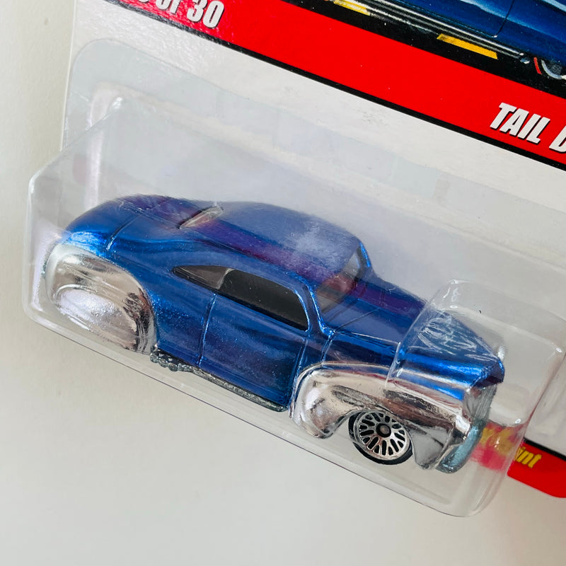 2007 Hot Wheels Classics Series 3 Tail Dragger 41 Ford Coupe azul spectraflame LW base ZAMAC