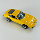 2000 Hot Wheels First Editions Ferrari 365 GTB/4 amarillo 5SP base ZAMAC variante Logo Ferrari con bandera italiana - Loose