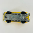 2000 Hot Wheels First Editions Ferrari 365 GTB/4 amarillo 5SP base ZAMAC variante Logo Ferrari con bandera italiana - Loose