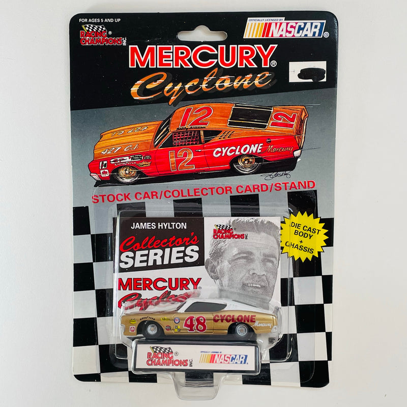 1993 Racing Champions NASCAR Collectors Series James Hylton 48 1969 Mercury Cyclone dorado