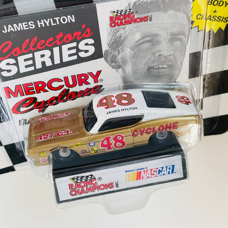 1993 Racing Champions NASCAR Collectors Series James Hylton 48 1969 Mercury Cyclone dorado