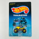 1988 Hot Wheels Trailbusters Suzuki Quadracer amarillo CT base ZAMAC