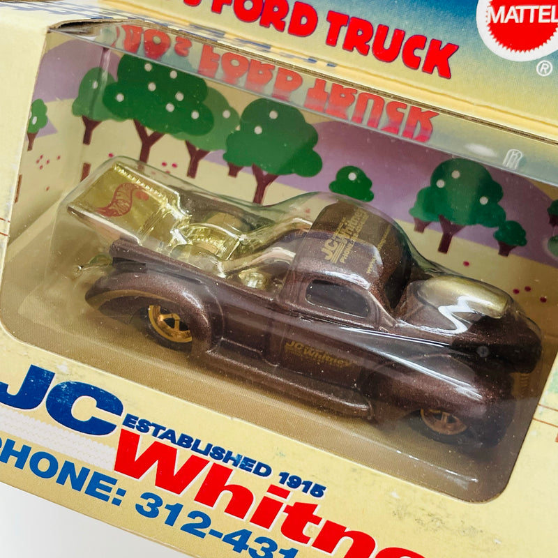 1999 Hot Wheels Limited Edition 1/10,000 JC Whitney 40 Ford Pickup marrón metálico PC6