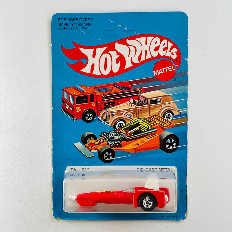 1983 Hot Wheels Tricar X8 rojo BW